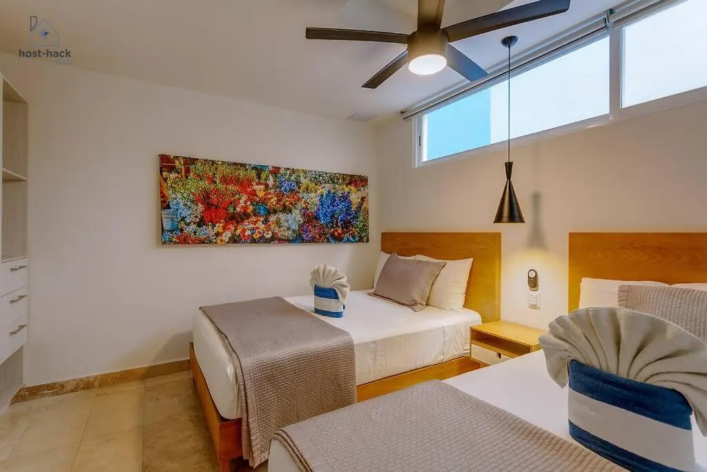 Apartment Danzamar 4, 5 Blocks Away From Playa Pelicanos Playa del Carmen