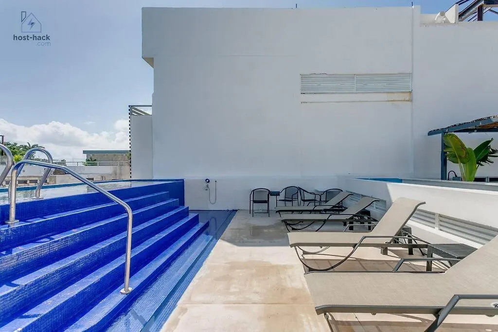Apartment Danzamar 4, 5 Blocks Away From Playa Pelicanos Playa del Carmen
